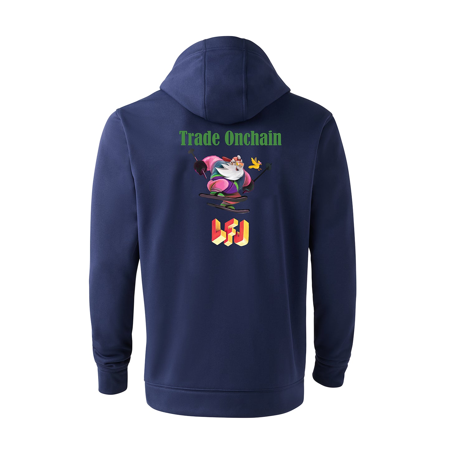 LFJ Bullish Vibes Hoodie: Trade Onchain Edition