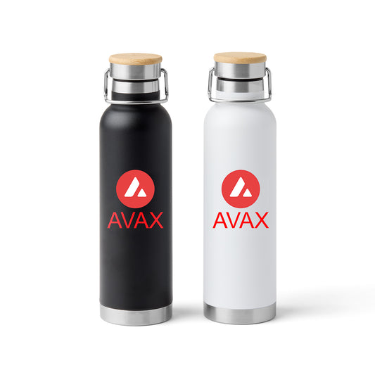 AVAX Stainless Steel Water Bottle  – Stay Refreshed, Stay Engaged