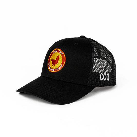 COQ INU Hat: Flex Hard, Trust COQ