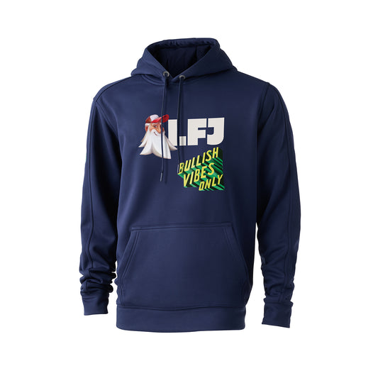 LFJ Bullish Vibes Hoodie: Trade Onchain Edition